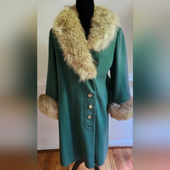 Vintage 1970s GORGEOUS Shagmoor Strawbridge & Clothier Coat - Picture 12 of 16